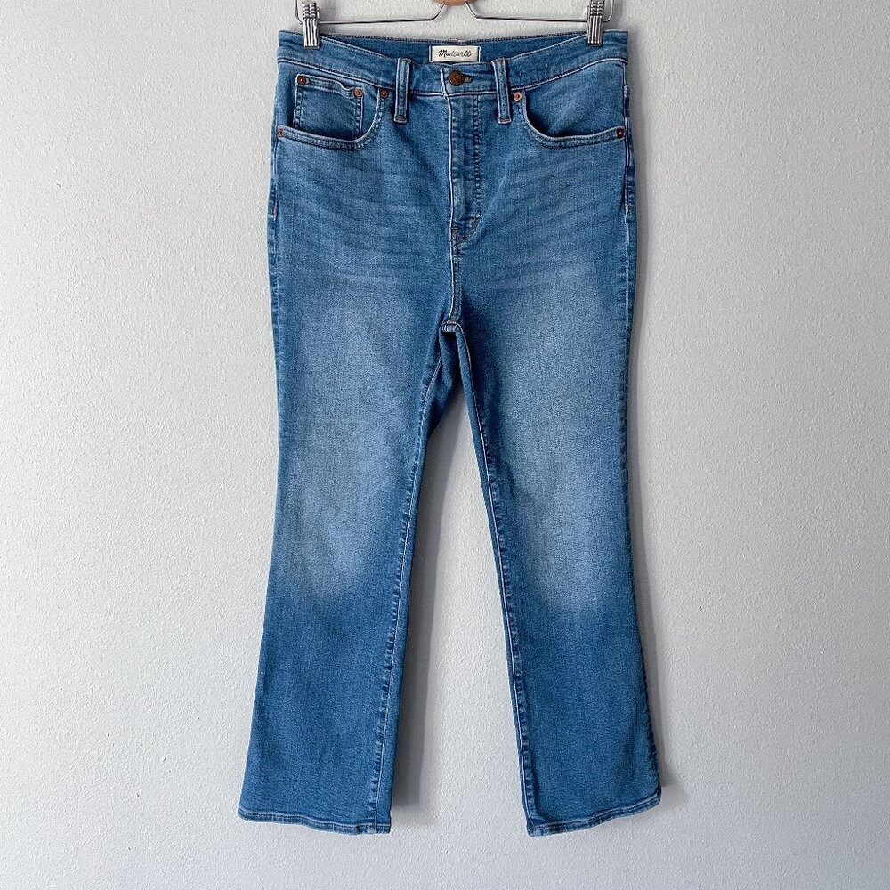 Madewell Cali Demi Boot Jeans in Dorrance Wash: Tencel Denim Edition Size 29